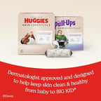 Huggies Skin Essentials Baby Wipes, Hypoallergenic, 99% Water, 2 Flip Top Packs (112 Wipes Total)