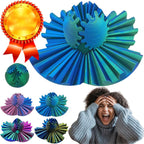 Gear Ball for ADHD 3D Printed Gear Ball Steampunk Whirling Wonder Fidget Toy Gearsphere Gear Ball for Stress and Anxiety Relaxing Fidget Ball Ideal for Sensory Needs and Autism (Laser Blue Green)