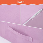 6-Piece Soft Suede Toddlers Climbing Toys, Baby Foam Climbing Blocks, Waterproof Foam Play Gym Climber Structures for Toddler Babies, Indoor Climb and Crawl Activity Play Set