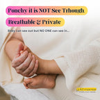 Breathable Nursing Cover Up for Breastfeeding - Privacy Nursing Covers - Newborn Essentials Must Haves - Improved Ponchy by Gold Mamas - Sand