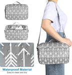 Accmor Stroller Organizer, Universal Stroller Organizer with Insulated Cup Holder Pocket, Dual Purpose Large Capacity Stroller Bag Caddy, Stroller Accessories Fits for Uppababy, Doona, Nuna Strollers