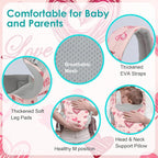 Baby Carrier Newborn to Toddler, Ergonomic Adjustable Toddler Carriers for 7-66 Lbs, Cozy Lightweight Infant Carrier with Neck Support, Baby Holder Carrier with Lumbar Support for Mom Dad