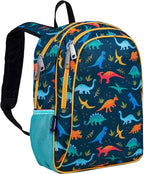 Wildkin 15-inch Kids Backpack – Durable, Padded, Adjustable for School & Travel - Jurassic Dinosaurs