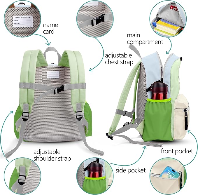 Toddler Backpack for Toddlers 1-2: Baby kids Backpack for daycare Boys Girls