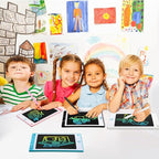 Tinlade 12 Pack LCD Writing Drawing Tablets 8.5 Inch Bulk Colorful Doodle Board Erasable Electronic Painting Drawing Pads Learning Toy Gifts for Kids Boys Girls(Pink, Blue, White, Black)