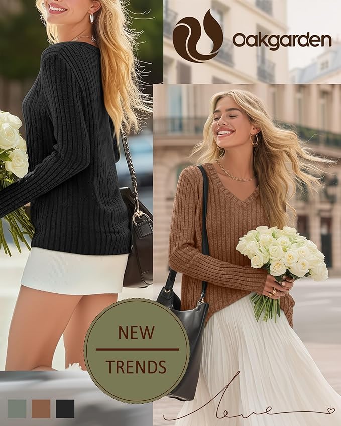 3 Pack Women's Maternity Nursing Tops, V Neck Breastfeeding Sweaters Long Sleeve Hidden Zipper Shirts