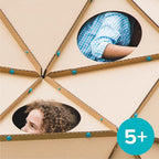 Makedo Invent | Upcycled Cardboard Construction Toolkit in Large Toolbox (360 Pieces) | STEM + STEAM Educational Toys for Classroom Learning | Resuable Tools for Boys and Girls Age 5+