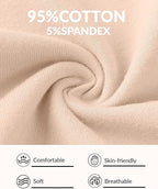 Witwot 3 Pack Baby Girls Leggings Toddler Kids Soft Cotton Pants Size 18M-5T