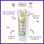 California Baby Calendula Cream (Unscented) | 100% Plant-Based Moisturizer | Soothing Unscented Baby Lotion | Hypoallergenic Lotion | 1.8 oz / 51g