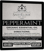 Peppermint Inhaler Nasal Stick - Aromatherapy Nasal Inhaler, Portable Nose Inhaler Stick, Non Drowsy Motion Sickness Stick with Peppermint Essential Oil, Aromatherapy Inhaler Stick, Aroma Inhaler