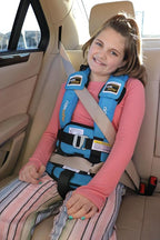 Large Blue, Lightweight, Compact, Portable Car Seat - Perfect for Travel and Everyday Child Safety
