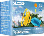 Sloosh Whale Bubble Gun with Refill Solution, Bubble Gun Machine Blower Toy for Kids, Adults, Summer, Party Favors, Easter Basket Stuffers, Birthday Gift