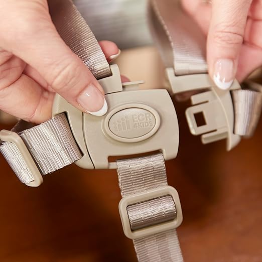 ECR4Kids ASATT Highchair, Toddler Chair, Dark Walnut