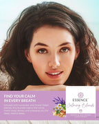 Essence Nasal Diffuser Calming Bundle – Aromatherapy Essential Oil Silicone Nose Rings for Stress & Sleep Support – Wearable Lavender & Stress Relief Blends for Relaxation & Nighttime Use