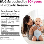 BioGaia Protectis Baby Probiotic Drops | Colic & Gas Relief + Vitamin D | Safe for Newborns | Ease Crying, Fussing, Colic, Gas, Spit-ups & Constipation | No Dairy, Soy & Gluten | 50 Day Supply | 10mL