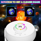Galaxy Projector - 13 in 1 HD Planetarium Star Projector for Bedroom, 360 Rotating Galaxy Light with Adjustable Knob and Timer for Kids, Ceiling, Gifts, Room Decoration