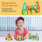 PicassoTiles Magnetic Tile 24pc Mini Diamond Magnetic Building Blocks Set Travel Size STEM Educational Construction Toy Portable Hands On Learning Creative Open Ended Play for Kids Ages 3 Plus PTM24