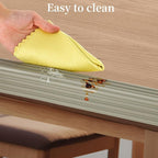 Corner Protector for Baby, Widen Edge Protector with Adhesive Backing, Baby Proofing Edge Corner Protectors Self Adhesive Furniture Corner Guard Bumper for Table, Desk, Fireplace (Gray, 16.4ft)