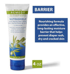 Medline MSC094534 Remedy Nutrashield Skin Protectant, (4 ounce), for use as a barrier cream, or dry or chapped skin, diaper rash, incontinence, IAD, or irritated skin