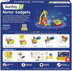 Smartivity 10-in-1 Motor-Powered Gadgets Kit for Kids Ages 6,7,8,9,10,11,12 Years Old | Build 10+ Cool Electronics Projects | Birthday Gift for Smart Kids | DIY STEM Toy for Boys & Girls 6-12
