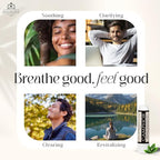 Chest Congestion & Mucus Relief Nasal Inhaler - Vapor Stick with Organic Camphor for Cough Support