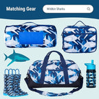 Wildkin ECO rPET 15-inch Kids Backpack – Sustainable, Padded, Adjustable – Sharks