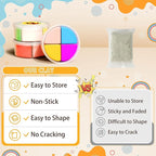 Air Dry Clay Kit - Animal Theme, Modeling Clay for Kids, DIY Model Magic Clay with Sculpting Tools and Tutorials, 12 Boxes Molding Clay, Ultra Light, Soft & Non-Toxic, Arts and Crafts Gift for Kids