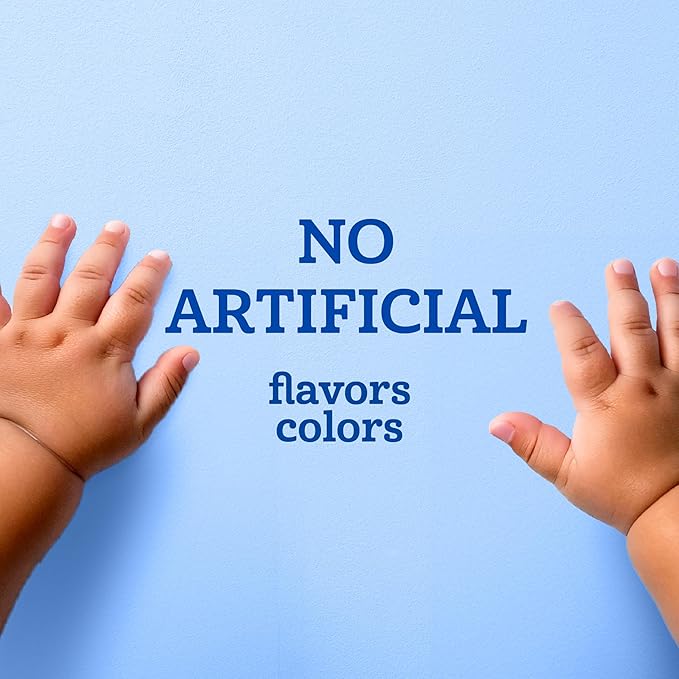 Gerber Baked Teether Wheels, Banana Cream Crunchy Teether Snack, Baby Crackers, 6PK