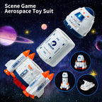 Concentration, Focus Rocket Toys, Rocket Ship ToyEducational, Concentration, Learning, Rocket FunSpace Gifts Toy, for Space Exploration, Knowledge - Toys 3-8