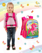 Backpack with Leash for Kids-Anti Lost Walking Toddler Leash-Unicorn design-for 1-4 Years Old Girls