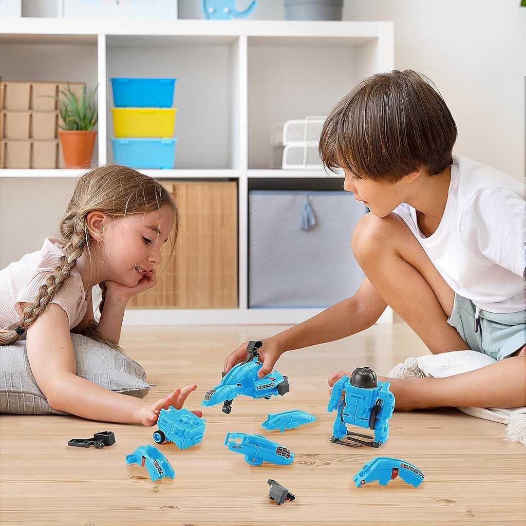 STEM Projects for Kids Ages 8-12 Solar Robot Kit 6-in-1 Space Toys for 10-Year-Old Boy Girl Gift Building Toys Science Kits Christmas Birthday Gifts for 8 9 10 11 12 Year Old, Blue