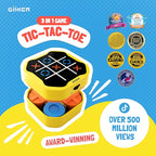 GiiKER Tic Tac Toe Bolt Game, Original 3-in-1 Handheld Puzzle Game, Portable Travel Games for Car Ride, Toys Gift Idea for Kids and Adults, Birthday Gifts for Boys Girls
