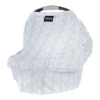 Milk Snob Original 5-in-1 Cover - Added Privacy for Breastfeeding, Baby Car Seat, Carrier, Stroller, High Chair, Shopping Cart, Lounger Canopy - Newborn Essentials, Nursing Top, Soho