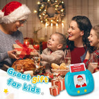 Toddlers Bilingual Spanish & English Talking Flash Cards with 288 Sight Words, Speech Therapy Toys for 3 4 5 6 Years Old Boys and Girls, Learning Educational Kids Gifts (Blue)