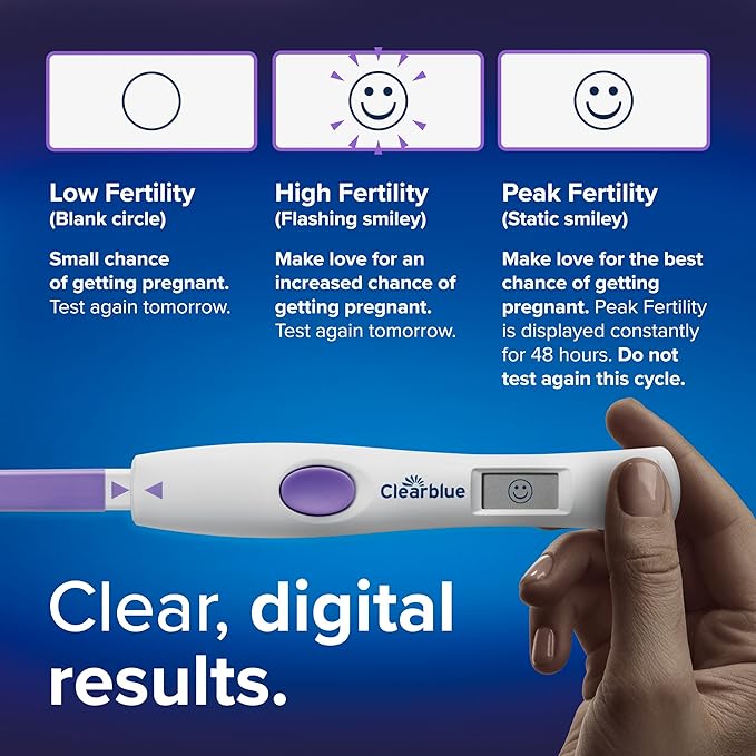 Clearblue Advanced Digital Ovulation Test Kit, 32 Count