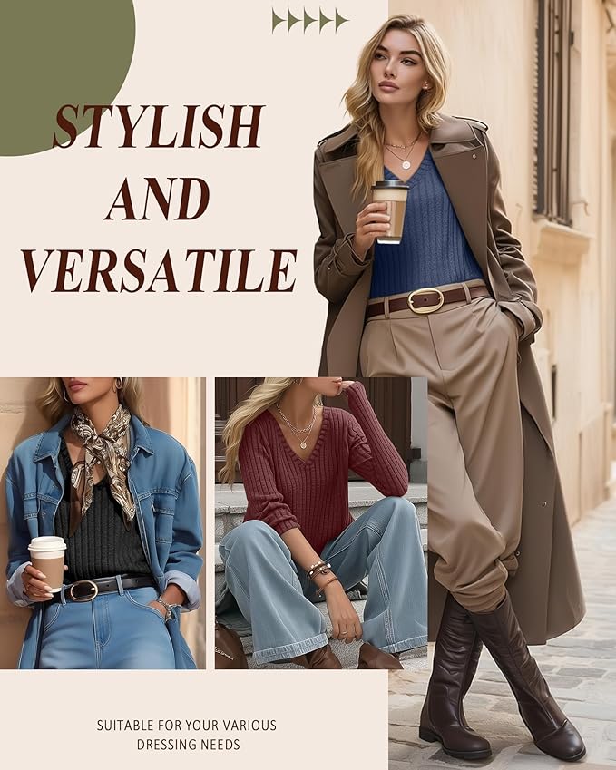 3 Pack Women's Maternity Nursing Tops, V Neck Breastfeeding Sweaters Long Sleeve Hidden Zipper Shirts