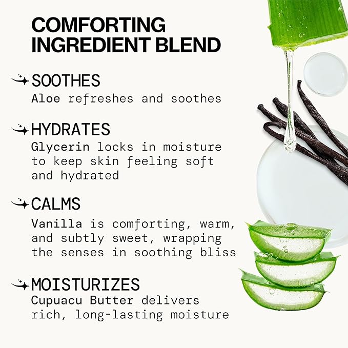 Pacifica Body Wash - Vanilla Crystal Super Hydrating Body Wash - Bath & Shower Gel - Clean Beauty, Vegan & Cruelty-Free Dermatologist Tested