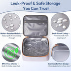 NCVI Breast Pump Bag for Spectra S1/S2, Breast Milk Cooler Travel Bag with Ice Pack, Double Layer Removable Breast Pump Backpack for Working Moms, Insulated Cooler Bag for Bottle & Nursing Essentials