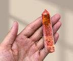 Amazing Gemstone Brecciated Jasper Crystal Towers ~ Natural Healing Crystal Point Obelisk for Reiki Healing and Crystal Grid (3- Inch)