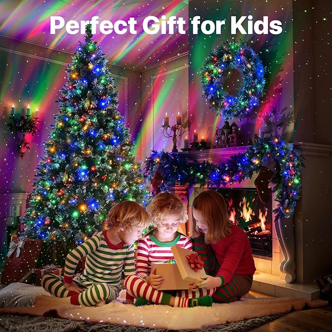 Rossetta Star Projector, Galaxy Projector for Bedroom, LED Night Light Aurora Projector with Bluetooth Speaker, White Noise, Timer and Remote, Room Decor, Gifts for Kids, Adults, Christmas, Birthday
