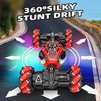 Spider Remote Control Car Gesture Sensing Hand Controlled Stunt Car, 4WD Drift Twist Off-Road Vehicle with Light Music, Birthday Xmas Gifts Suitable for Boys and Girls