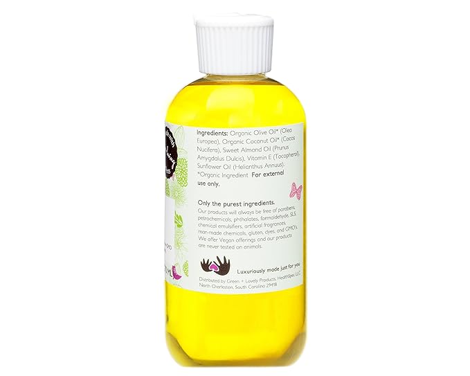 Green + Lovely Better than Butter Belly Oil Pregnancy Stretch Mark Prevention, Stretch Mark Cream, Pregnancy Must Haves, Pregnancy Essential, Enhanced Vitamin E Skin Elasticity, 9 Fl Oz Lavender