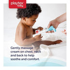 Playtex Baby Vapor Cream, 3 oz., 3-Pack, Gentle Baby Soothing Cream, Dermatologist Tested, Hypoallergenic, Free of Dye, Parabens and Phthalates
