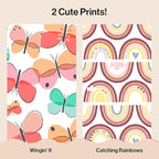 The Honest Company Clean Conscious Diapers for Delicate Skin | Up to 100% Leakproof | Hypoallergenic, Fragrance Free | Girl Prints | Super Club Box, Size 5 (27+ lbs), 84 Count (Prints May Vary)