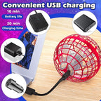 Tikduck Flying Orb Ball 2025 Toys Soaring Hover Boomerang Spinner Hand Controlled Mini Drone Cosmic Globe Spinning Kids Outdoor Fly Toy Birthday Gift Cool Stuff for Boys Girls 6 7 8 9 10+ Year Old