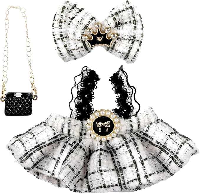 Clothes for LA BUBU 17cm Doll (NO Doll),Outfit for LABUBU,Clothes Set for LA BUBU Dress Up,Accessories for LA BUBU