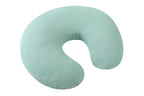 Onacosht Muslin Nursing Pillow Cover Soft 100% Cotton Feeding Pillow Slipcover Fits Standard Infant Nursing Pillow for Boy and Girl, Green