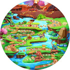 Wilwolfer Dinosaur Tent for Kids: Dinosaur Toys for Kids-Outdoor Toys for Toddlers-Great Gift for Boys and Girls