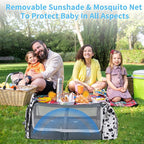 KABAQOO Diaper Bag Backpack with Detachable Changing Station, Large Capacity Baby Diaper Bags for Boys & Girls, Baby Registry Search Stuff & Shower Gifts, Newborn Essentials Must Haves, Cow