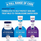 Aquaphor Baby Diaper Rash Cream, 3-in-1 Diaper Rash Relief, 3.5 Oz Tube, (Pack of 3)